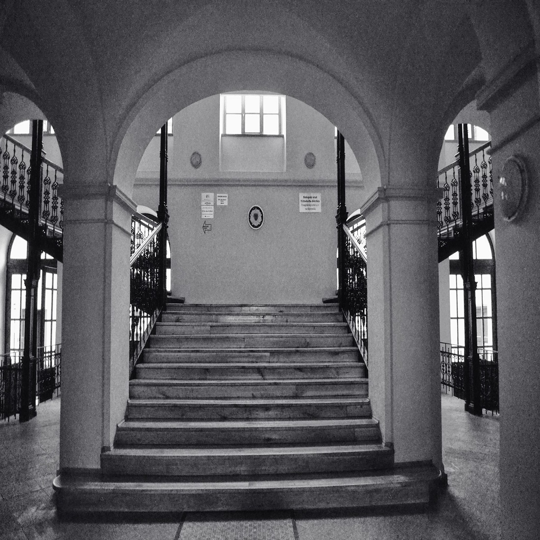 interiér Evanjelického kolégia Prešov